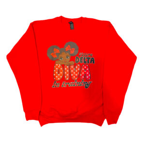 Future Delta - Diva in Training Red Crewneck